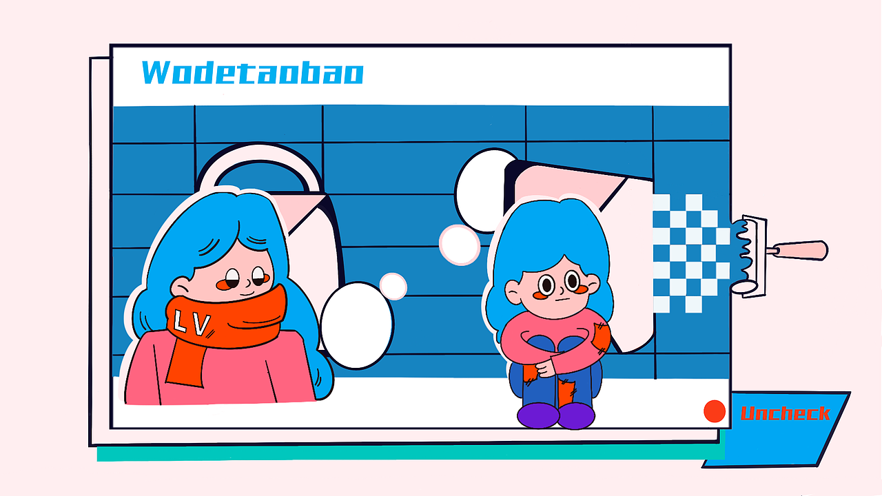 淘寶皮膚設(shè)計(jì)—當(dāng)代美女日常（圖ZMjU5Mjk3MzY0） - 主題/皮膚 - 站酷設(shè)計(jì)師用戶(hù)名可以改嗎原創(chuàng)素材 - 站酷ZCOOL