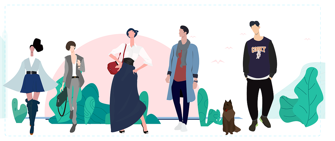 都市丽人-原创练习（图ZMTQxNDk4ODEy） - 绘本 - 站酷设计师sandeam原创素材 - 站酷ZCOOL