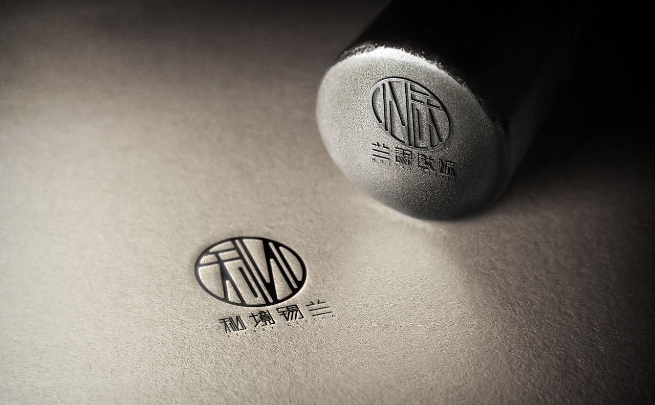 一款原创文字logo设计 秘 境 锡 兰