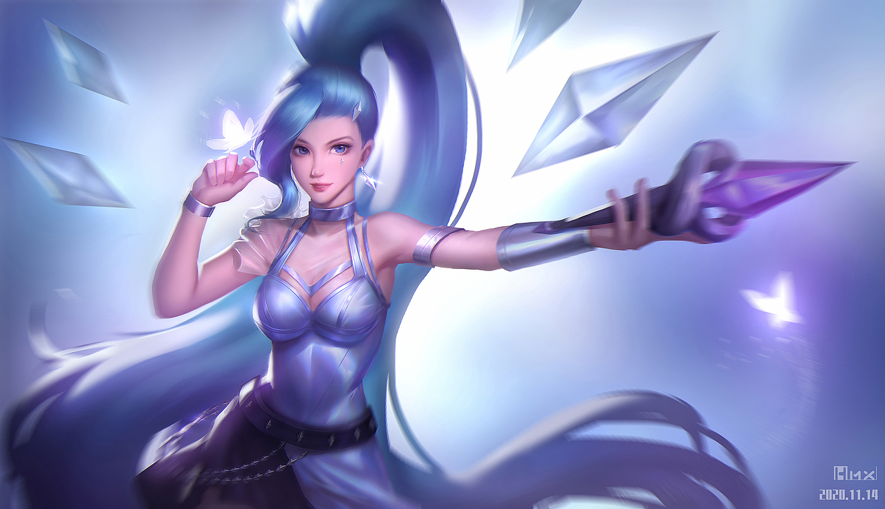 kda女团-英雄联盟同人-新英雄萨勒芬妮