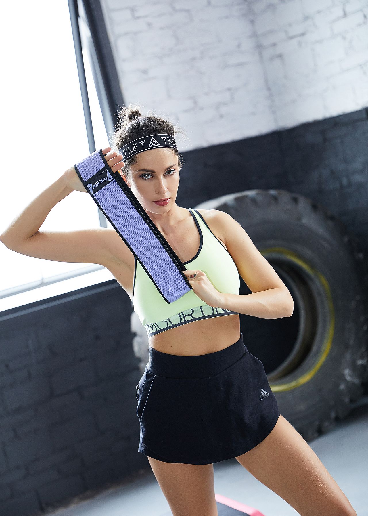 运动带健身房瑜伽紧身服