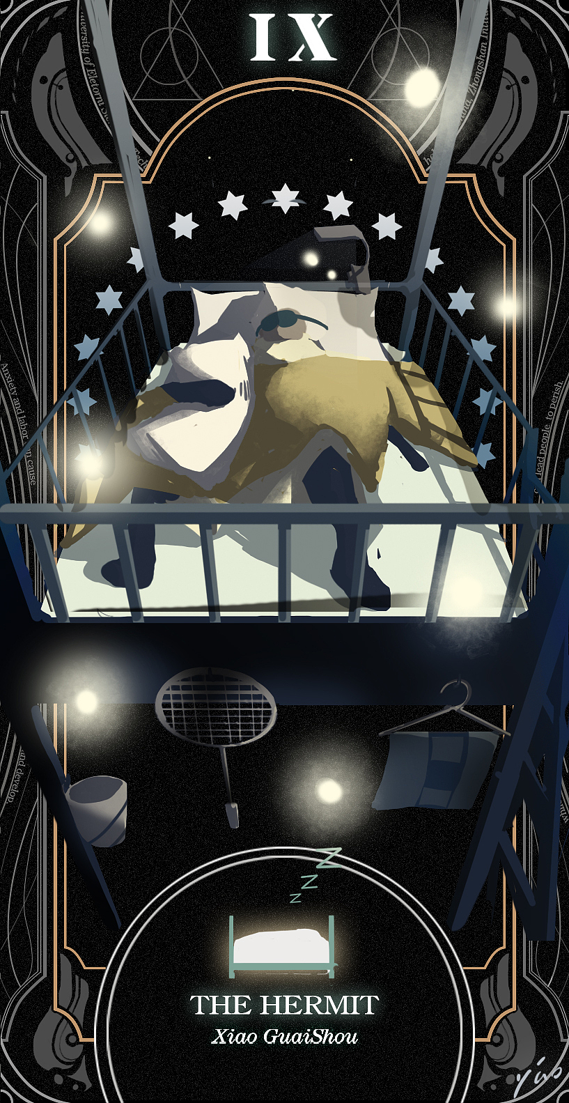 隐者 br>高低得起床吃个午饭了.