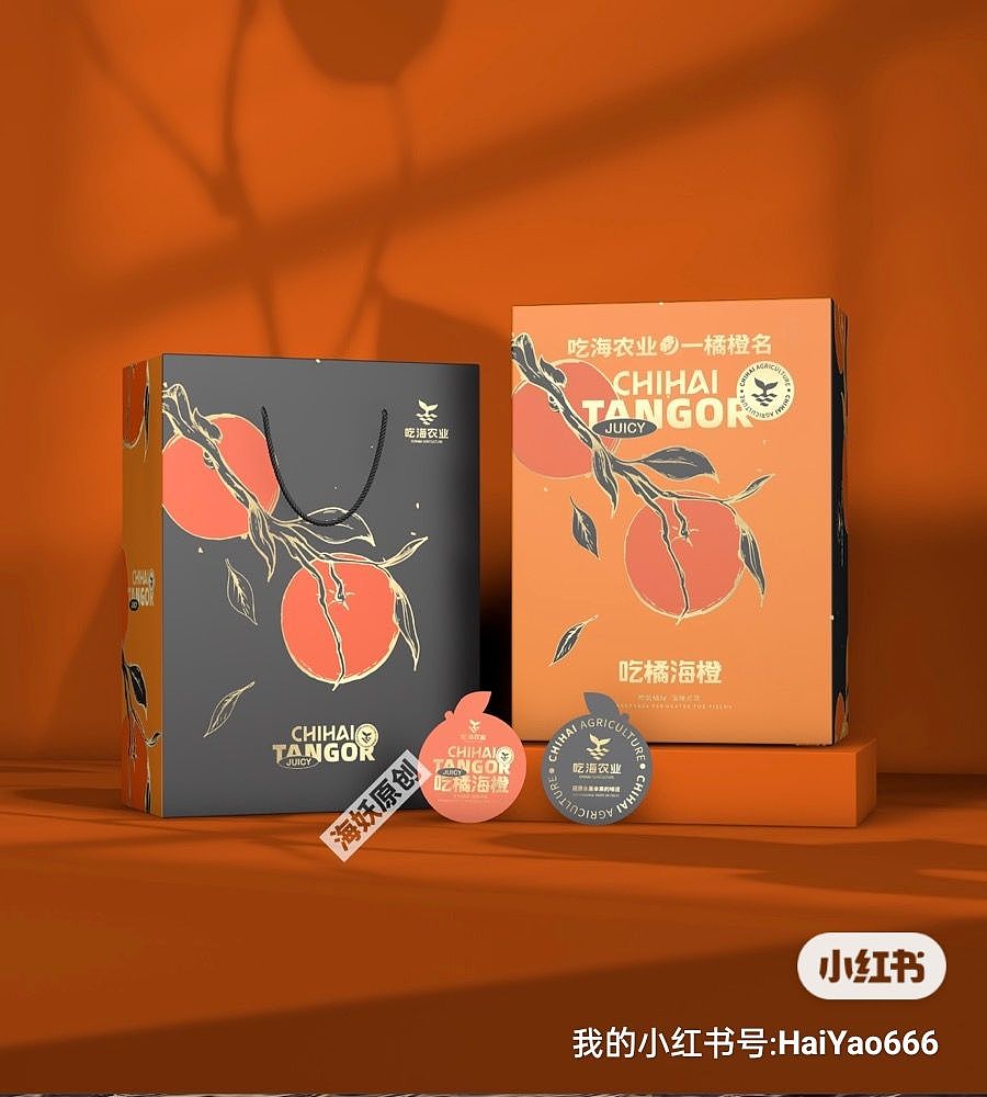 ｛原创｝柑橘🍊水果食品包装设计手绘插画礼盒（图ZMzU1MzUzMDQw） - 包装 - 站酷设计师海妖视觉原创素材 - 站酷ZCOOL