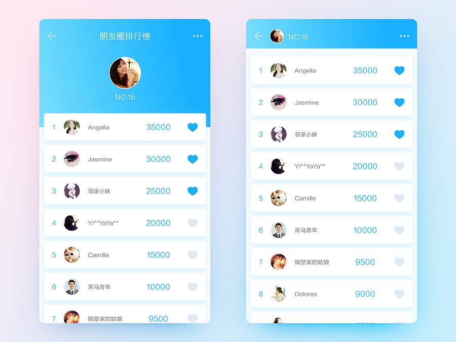 日常作品整理_02（图ZNTUzOTI4MjA=） - APP界面 - 站酷设计师黑马青年原创素材 - 站酷ZCOOL