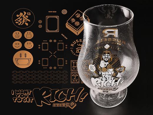Russell罗塞尔精酿啤酒国潮礼盒《三星驾到》之禄星