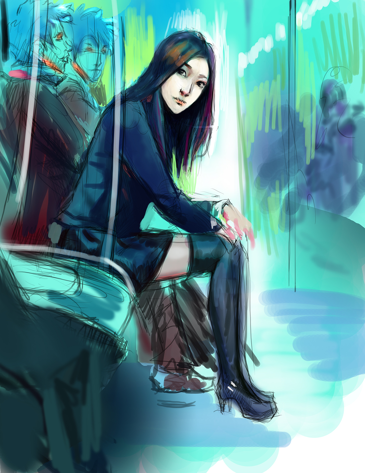 继续找大感觉。不急着深入