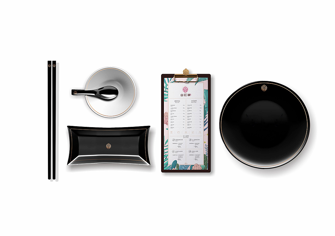 山红椒 | 酸辣粉 | 餐饮类品牌 | 餐饮品牌vi设计