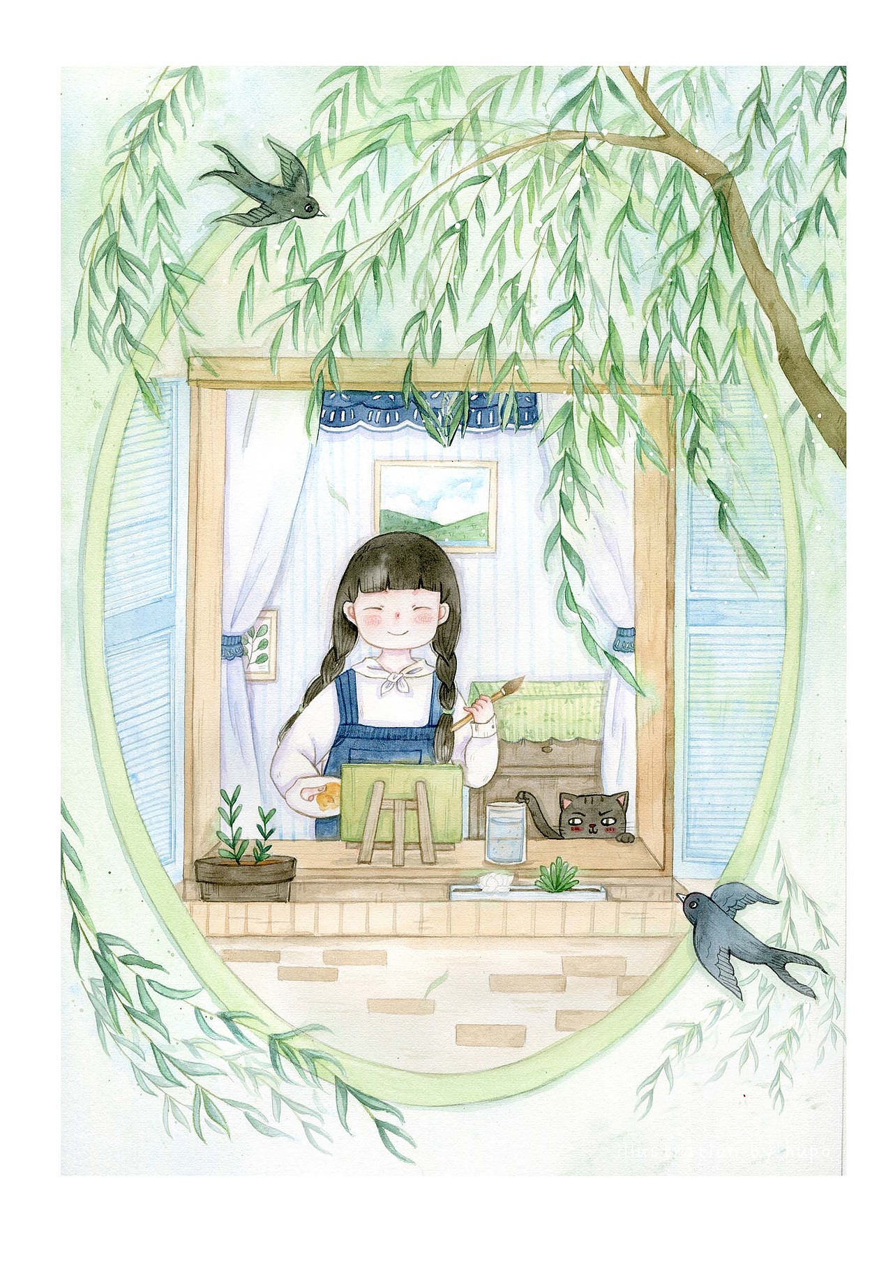 杂志内插（图ZMTE0MTAxNDcy） - 儿童插画 - 站酷设计师琥珀Seven原创素材 - 站酷ZCOOL