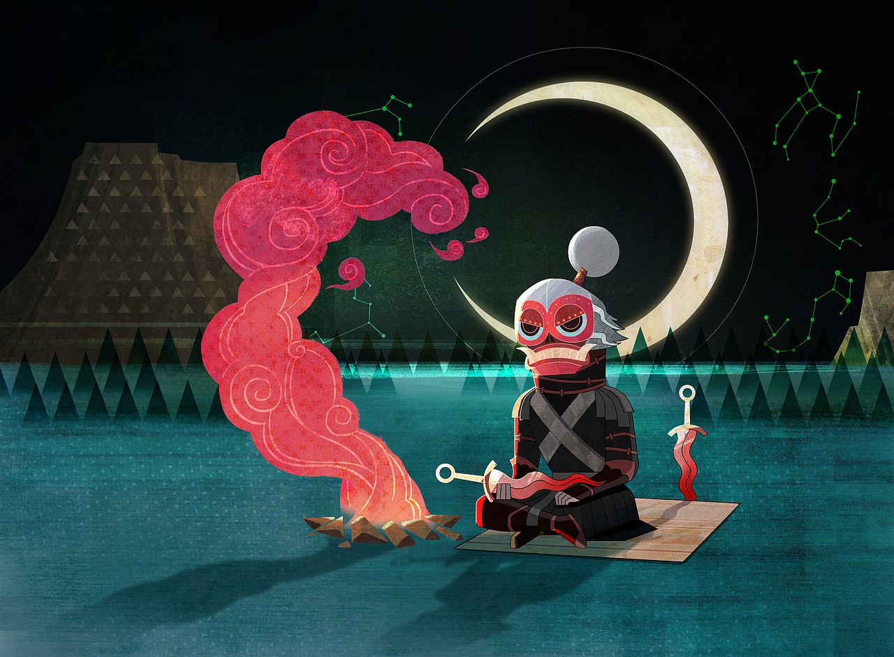 手游《舟游》片头动态漫画（图ZMTg2NTkzNzky） - 设定/分镜 - 站酷设计师BINGO缤格动画原创素材 - 站酷ZCOOL