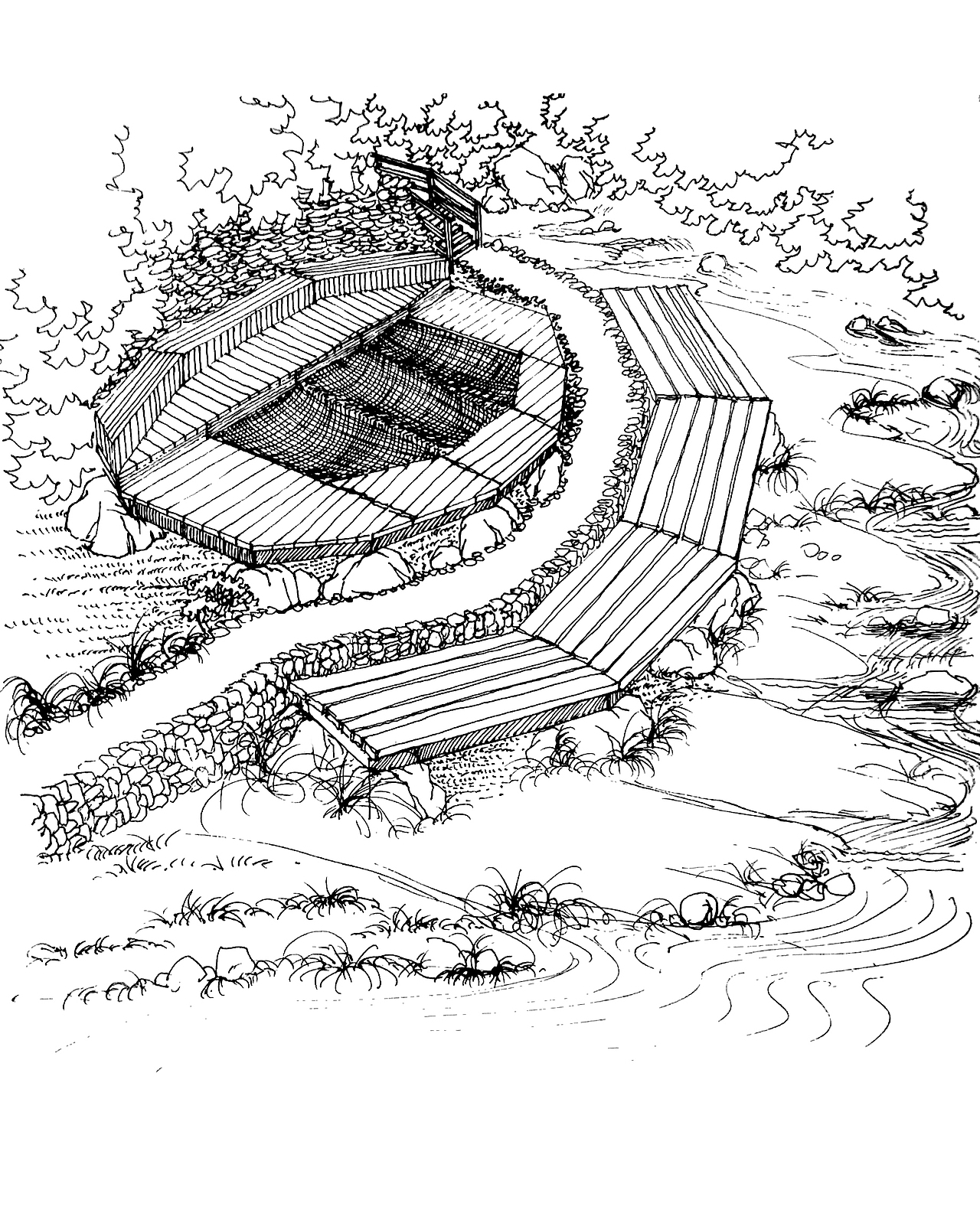 景观设计手绘（图ZMjU4NzYxODk2） - 创作习作 - 站酷设计师NobodySaul原创素材 - 站酷ZCOOL