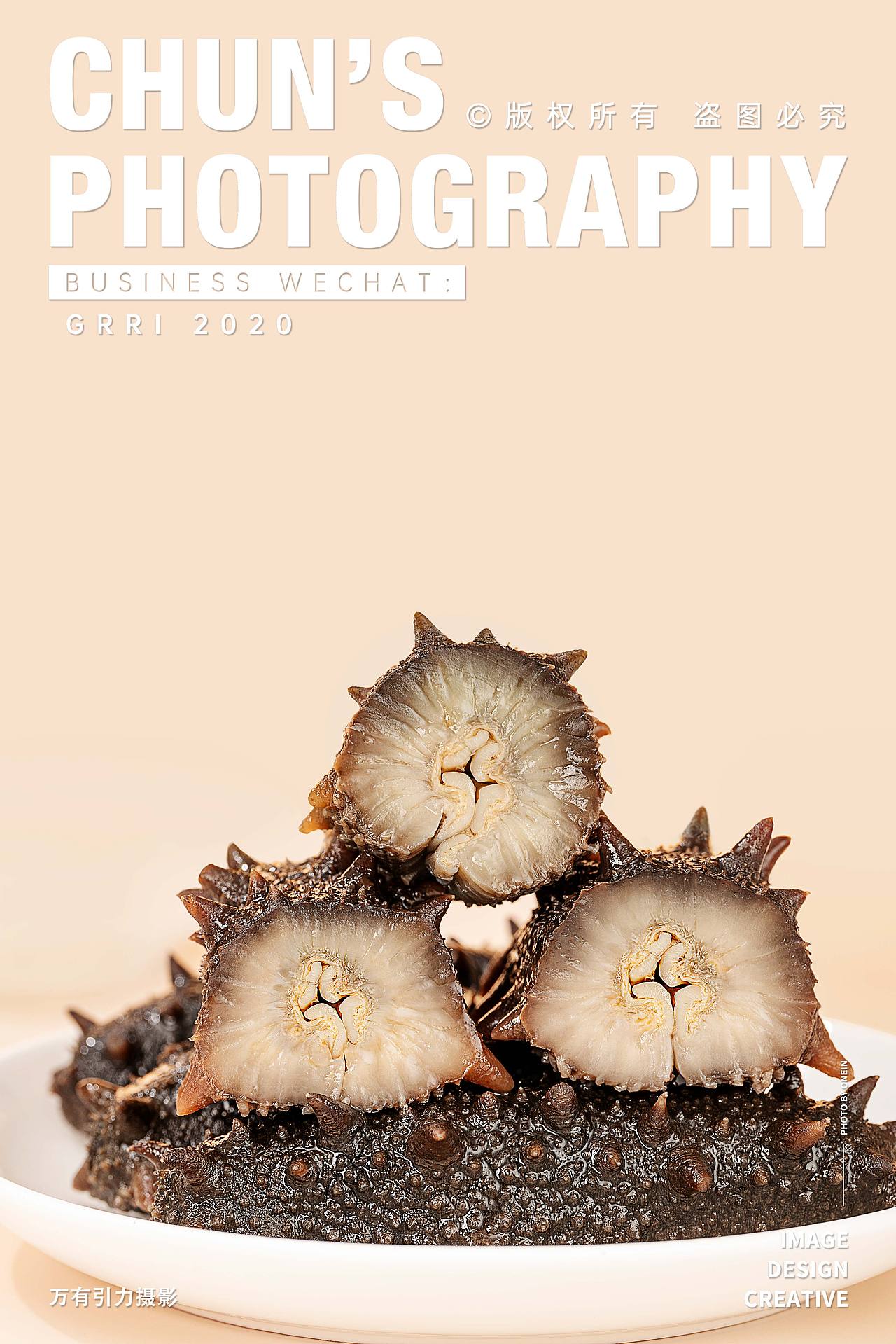 海参拍摄 | 美食摄影-上品堂鲜食海参 x 万有引力摄影