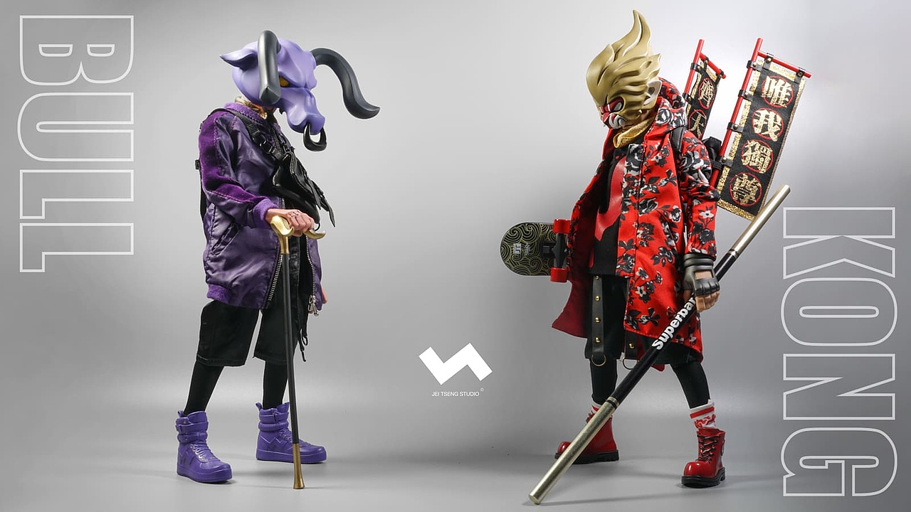 Bull & RedKid 夢の傳承(图ZMjI1NjU1NDA0) - 玩具 - 站酷设计师JTstudio原创素材 - 站酷ZCOOL