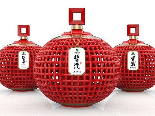 灯笼元素 X 白酒包装设计