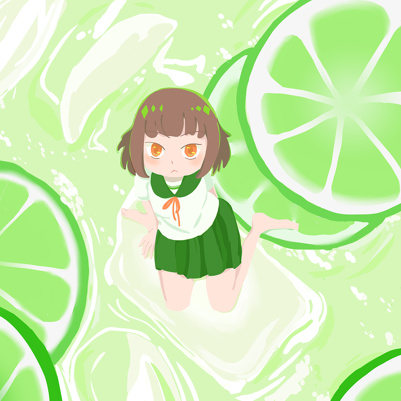 关于夏日的一些小画