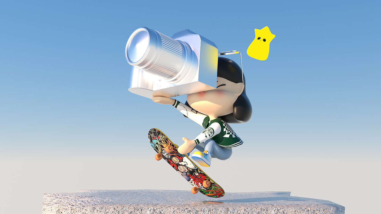 佳能青春專(zhuān)微IP形象-卡咔和亮亮（圖ZMzA3NTYwMDUy） - IP形象 - 站酷設(shè)計(jì)師白飯咸鴨蛋原創(chuàng)素材 - 站酷ZCOOL