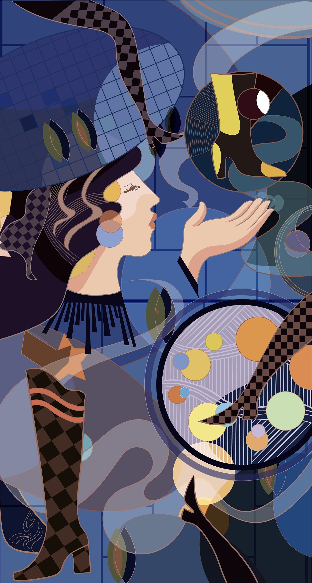 近期的一些矢量插画