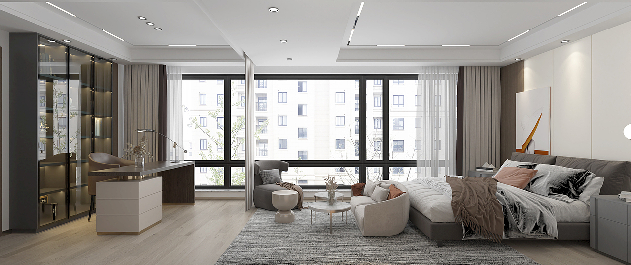 璞道设计/贵阳华润悦府（图ZMjY1NDg5NTM2） - 家装设计 - 站酷设计师璞道设计原创素材 - 站酷ZCOOL