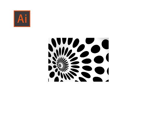 AI基础教程 如何绘制3D旋涡效果