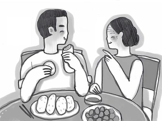 家庭插画