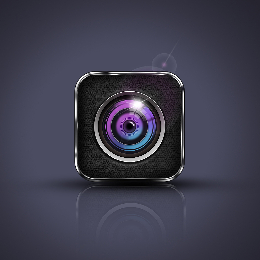 拟物写实相机图标