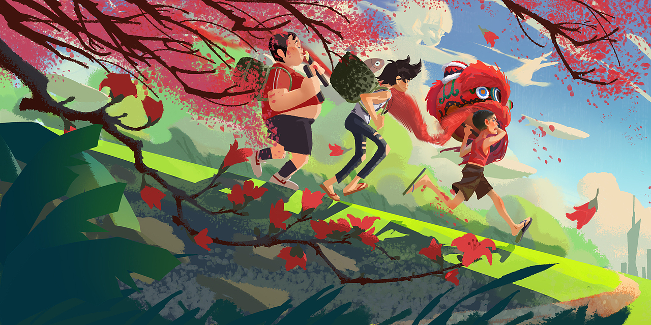 真真切切地打动了我的一部国漫作品——《雄狮少年》（图ZMjgxODEwOTk2） - 创作习作 - 站酷设计师惡童製慥soulchan原创素材 - 站酷ZCOOL