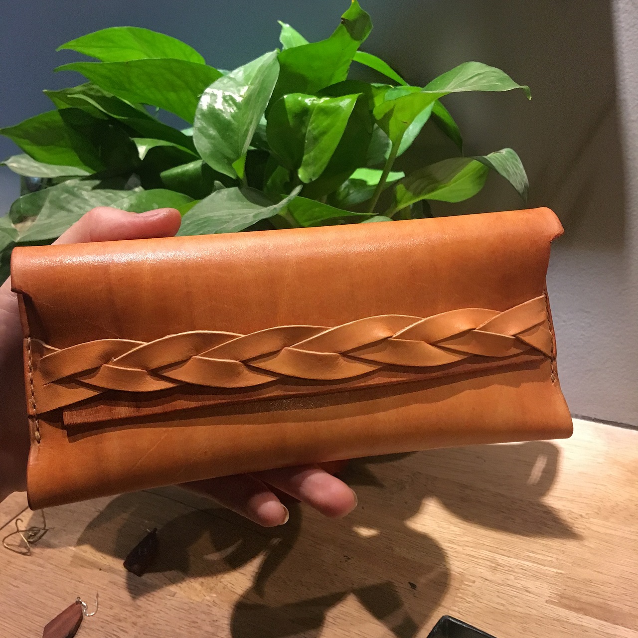 手工皮具 钱包卡包