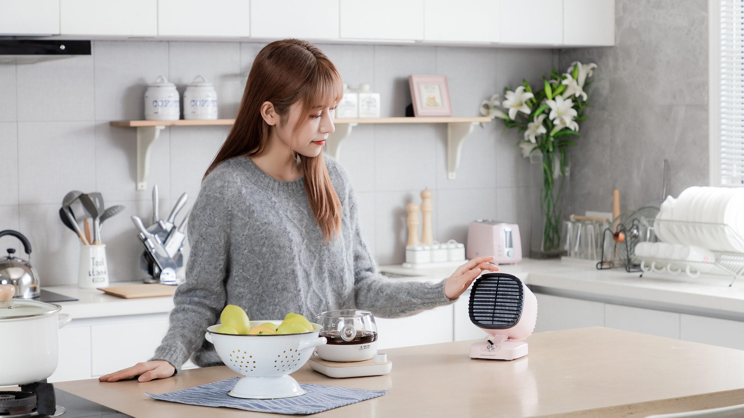 家居模特景拍摄小家电摄影作品