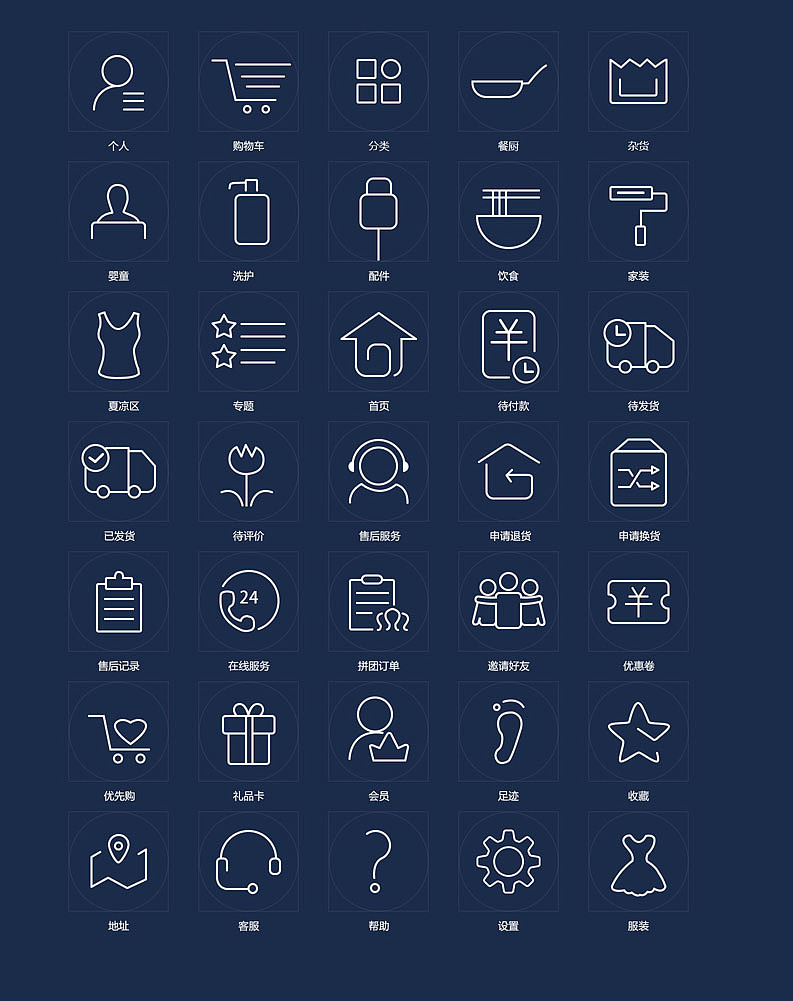 線性圖標(biāo)（圖ZODU2MTc4MzI=） - 圖標(biāo) - 站酷設(shè)計師安妮的早餐00原創(chuàng)素材 - 站酷ZCOOL