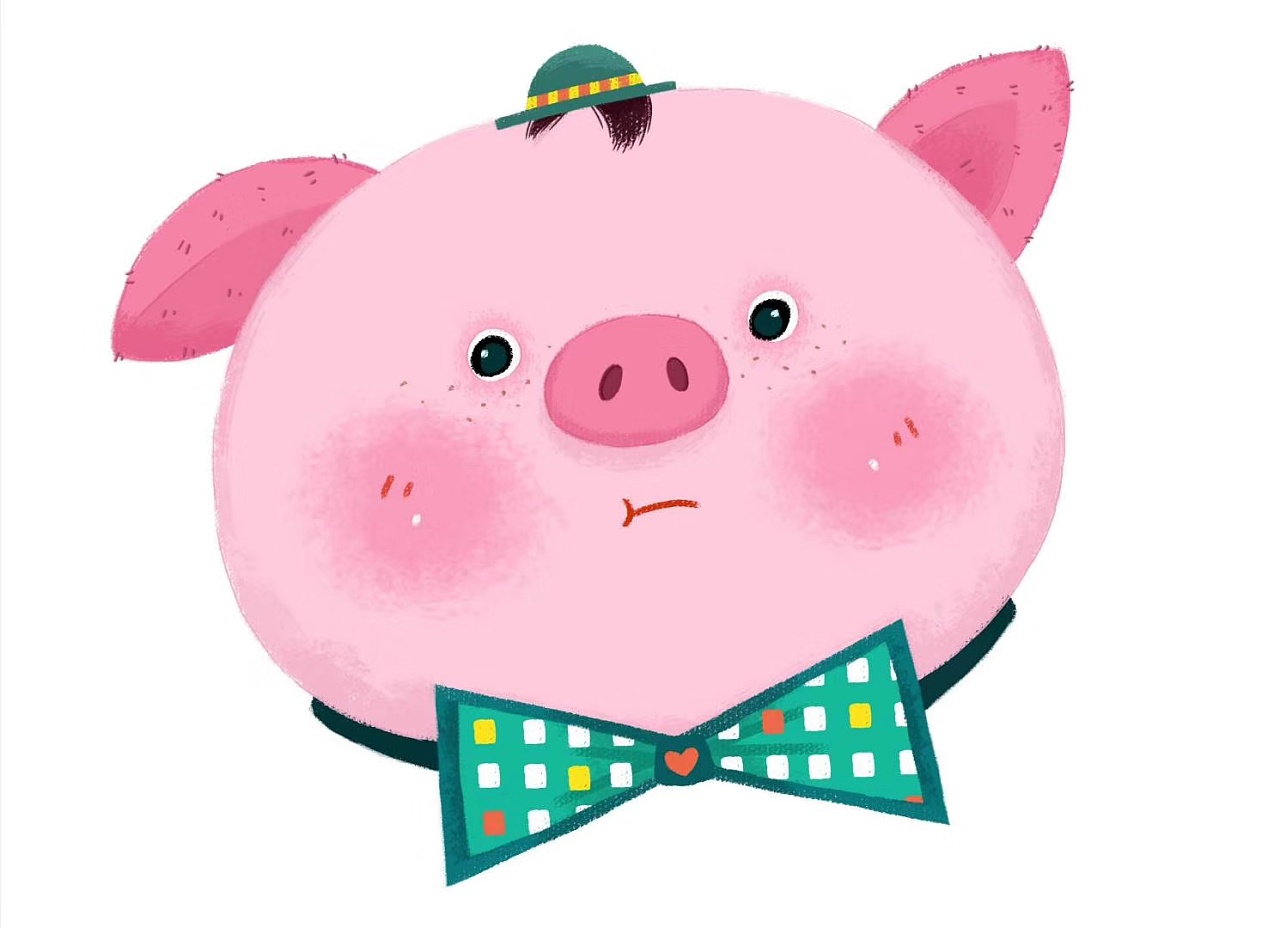 儿童绘本《三只小猪》_豚豚工作室-站酷ZCOOL