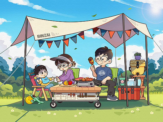 一起去露营🏕️