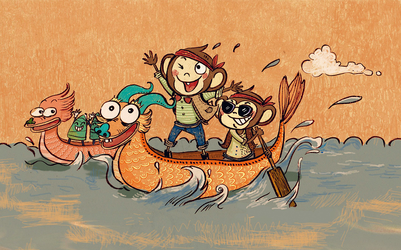 猴子兄弟坚果店-商插