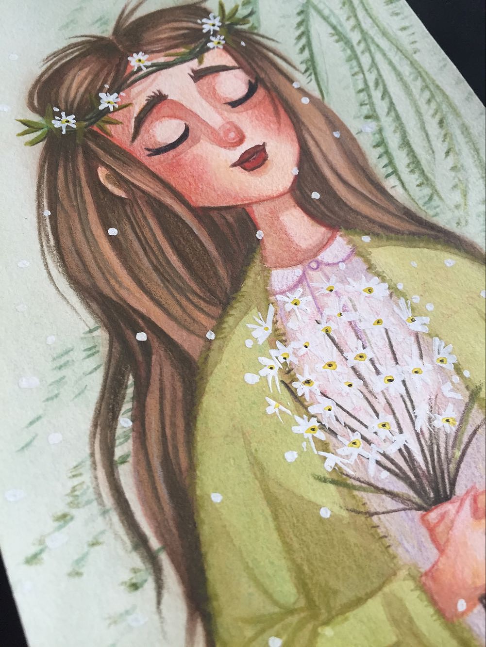 手绘水彩插画集合(1)