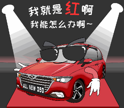 绅宝d50汽车表情包（图ZMTgzODI4MTY0） - 网络表情 - 站酷设计师comedian99原创素材 - 站酷ZCOOL