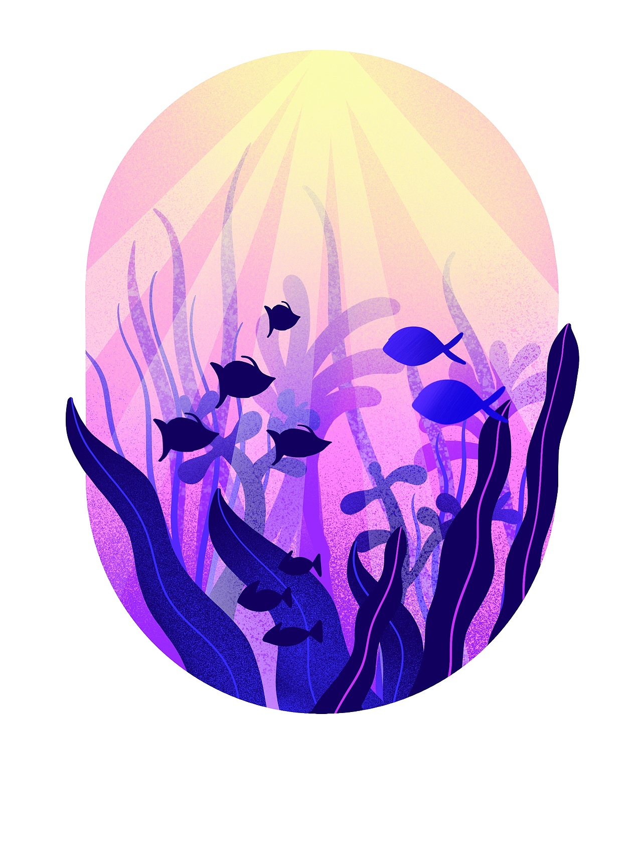 海底（圖ZMjMzNTkxNjY0） - 商業(yè)插畫 - 站酷設計師設計傾年丶原創(chuàng)素材 - 站酷ZCOOL