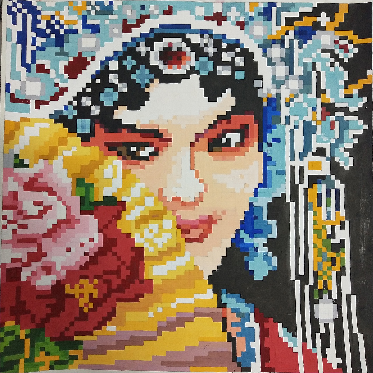 色彩构成（图ZMTIwODI1NDk2） - 绘画 - 站酷设计师车车cl原创素材 - 站酷ZCOOL