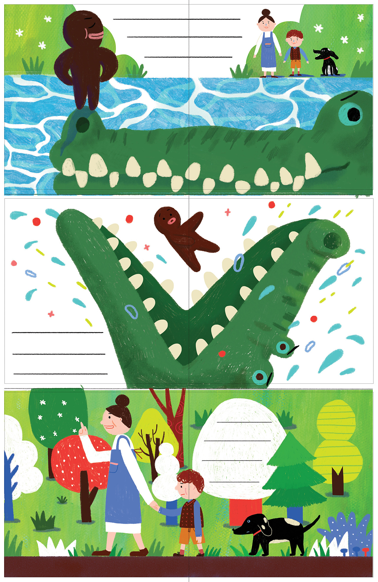 故事绘本-姜饼人