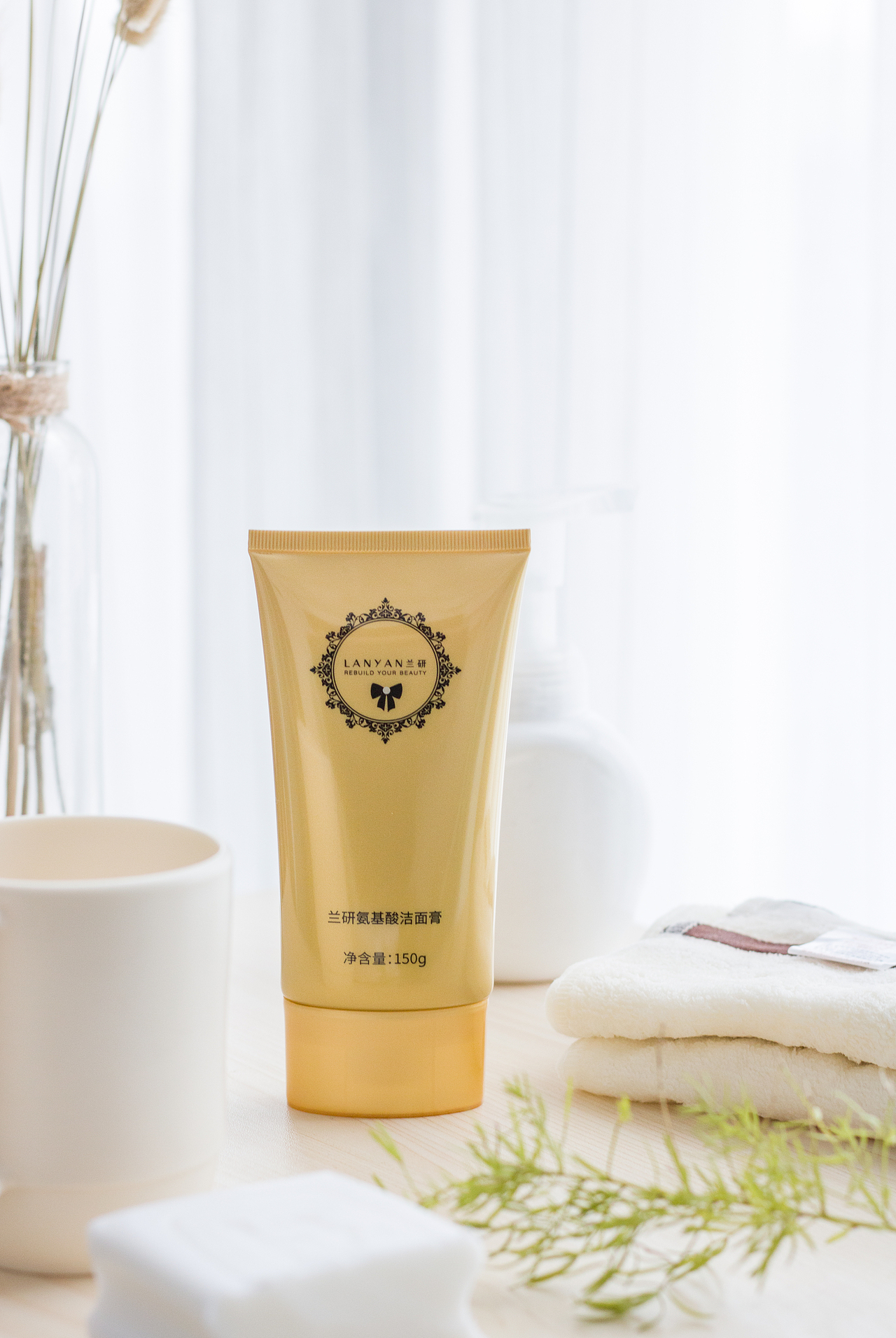 产品摄影兰研护肤品拍摄