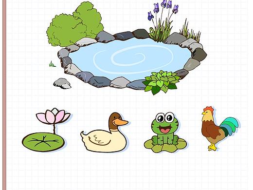 宝宝育儿插画系列-2岁（19-20个月）