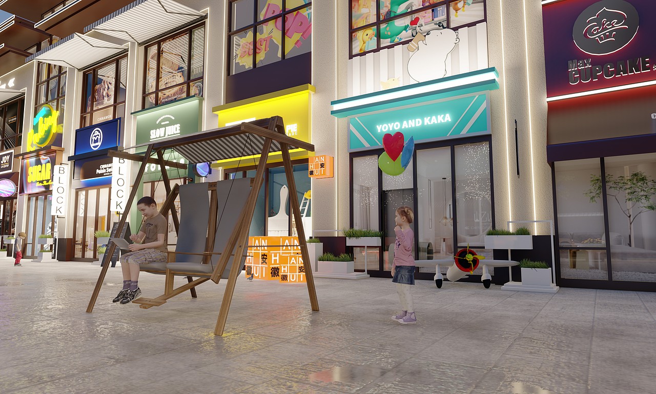 商业街氛围设计