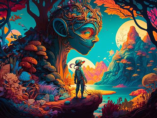 想象（個(gè)人主頁-ZNjQ2MTc0NzI=） - AI作品 - 站酷設(shè)計(jì)師是惠子姑娘啦原創(chuàng)素材 - 站酷ZCOOL