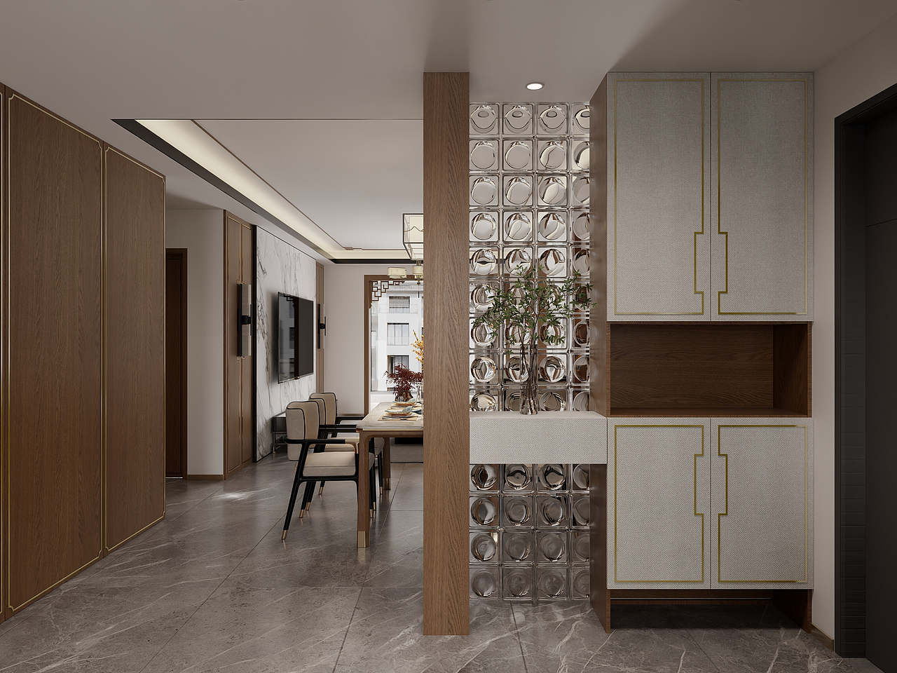 现代➕中式元素设计（图ZMzc0MTAzOTA0） - 家装设计 - 站酷设计师小舍建筑设计服务原创素材 - 站酷ZCOOL