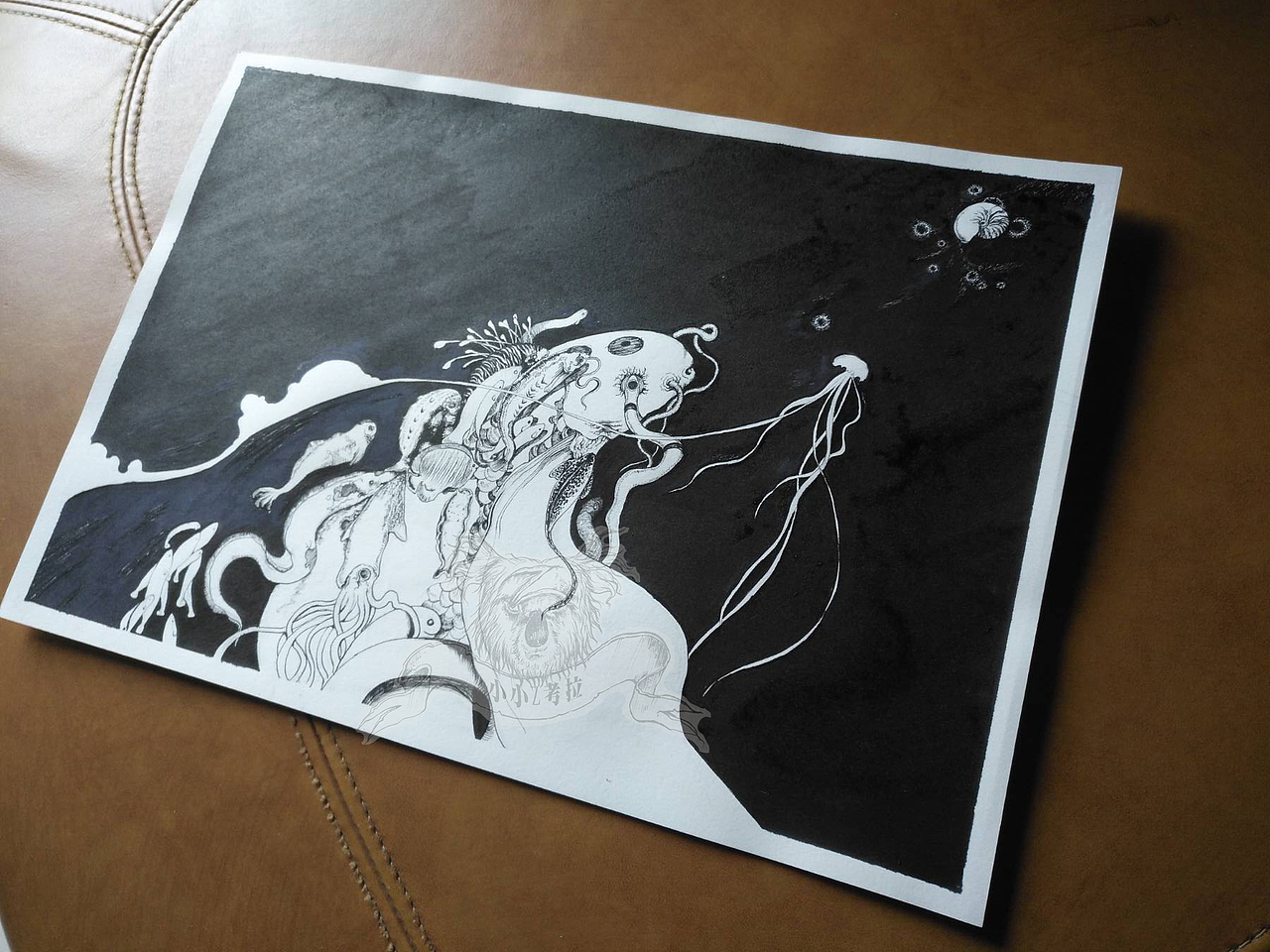 【手绘】海洋大赛作品3