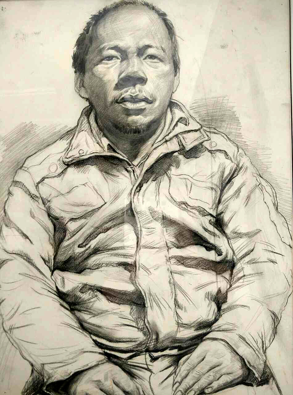 人物半身像和頭像素描寫生（圖ZMTA3NjAwODg4） - 繪本 - 站酷設計師大板牙之戰(zhàn)原創(chuàng)素材 - 站酷ZCOOL