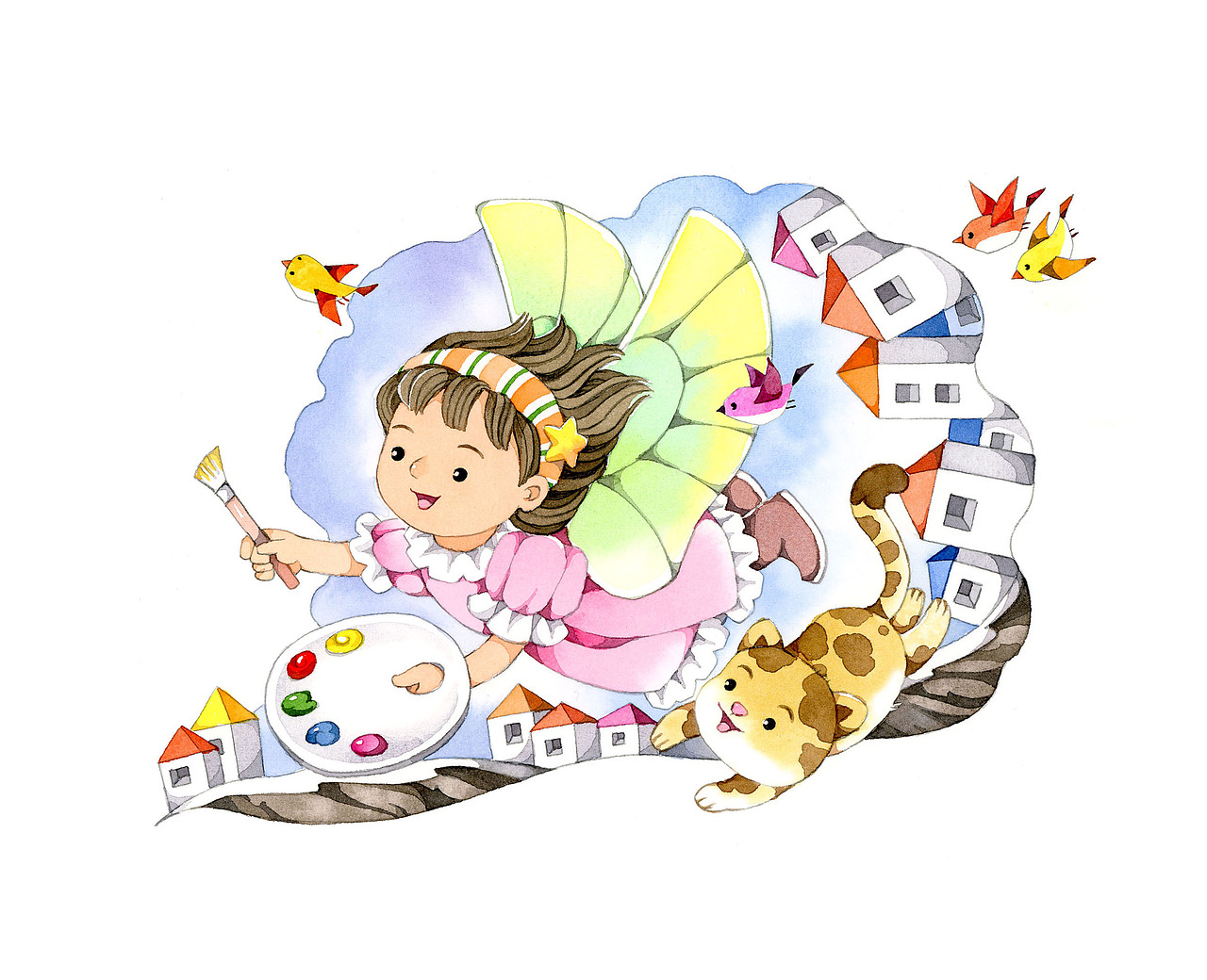 手绘一套幼儿园课程封面_黑白边缘插画-站酷zcool