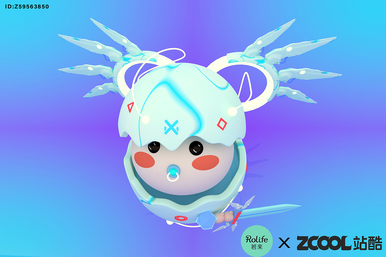 若来--IKE（图ZMjE3NzI2NTAw） - IP形象 - 站酷设计师Oriana慕华原创素材 - 站酷ZCOOL