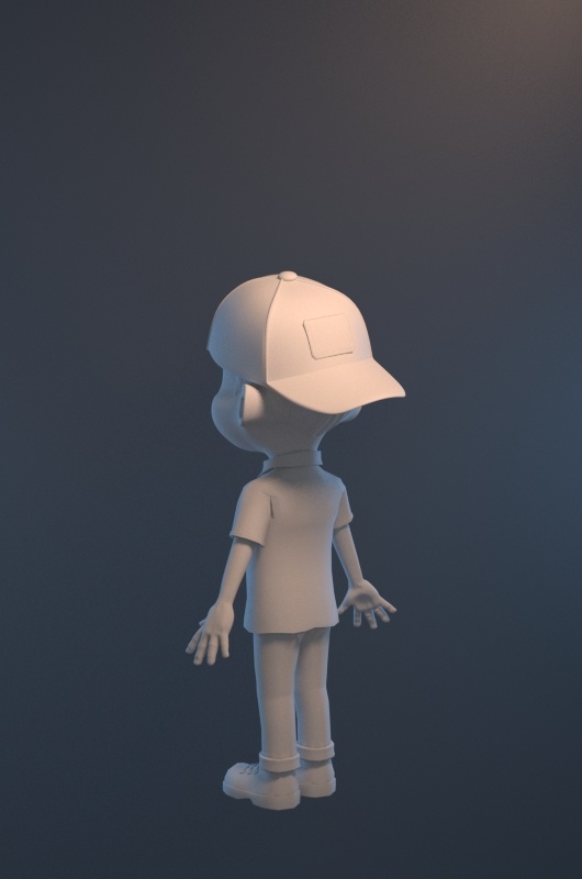 卡通人物 三维角色 3d建模 片头制作 影视动画人物建模