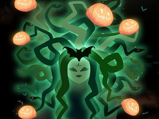 万圣节medusa