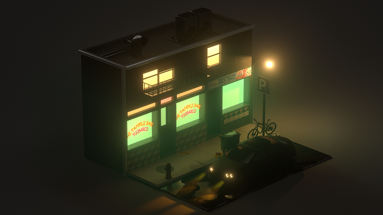 OC渲染学习作品汇总