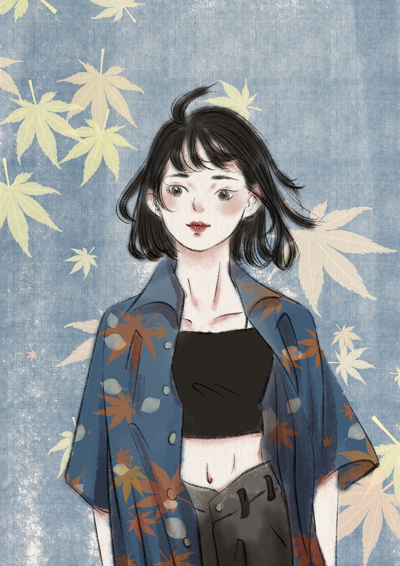 最近画的女孩纸