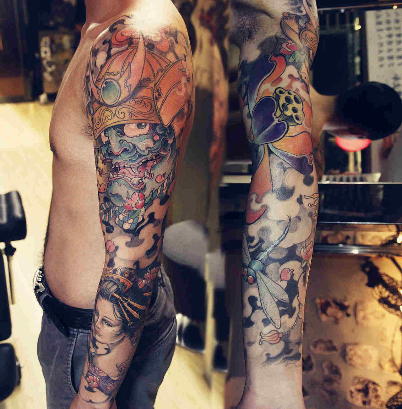 昆明鬼手纹身小鬼店作品